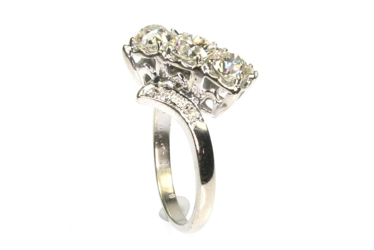 Old European Cut Diamond Ring