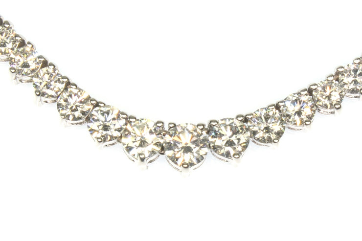 10ctw Diamond Riviera Necklace