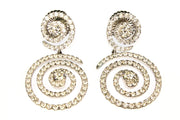 "Hearts on Fire" Brand 3.75ctw Diamond Earrings