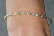 .48ctw Diamond Flexible Stackable Bracelet