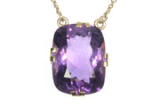 Amethyst Station Necklace