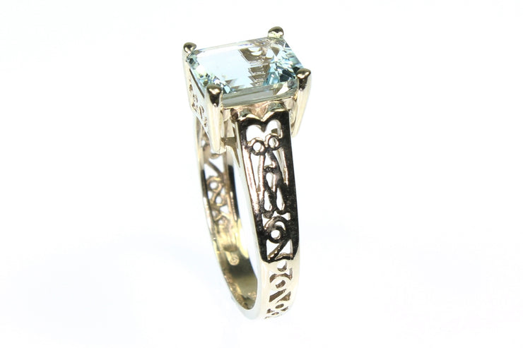 Aquamarine Ring