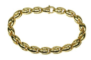 8mm Round Double Link Bracelet