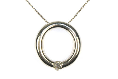 .08ct Diamond Circle Necklace