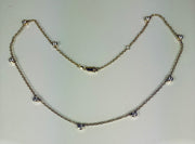 Diamond Station Necklace