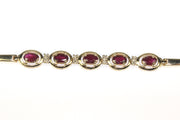 5 Oval Ruby Bracelet
