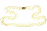 5 Strand Seed Pearl Necklace