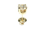 1ct Round Diamond Single Stud Earring