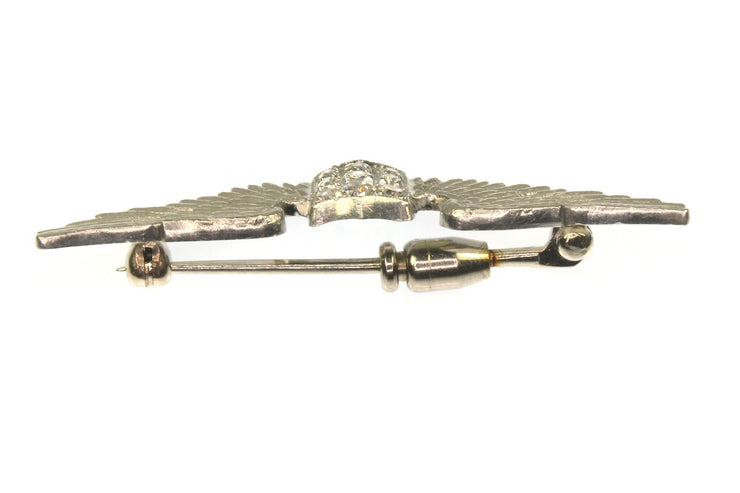 .11ctw Diamond Pilot Wings Pin