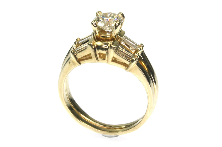 .66ctw Diamond Ring Set