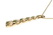 1/4ctw Diamond Stick Necklace