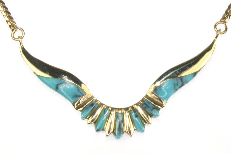 Turquoise Inlay Necklace