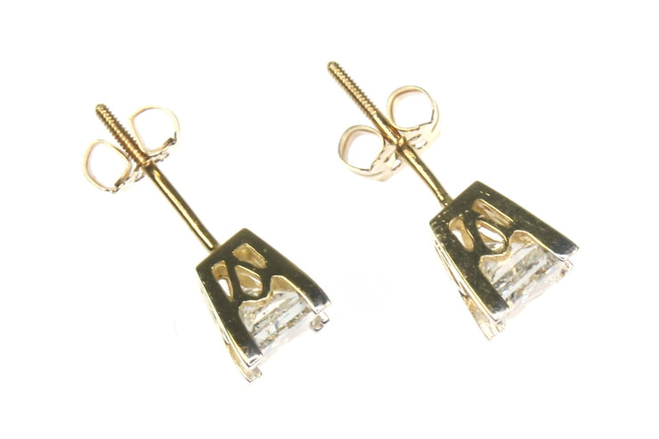 1ctw Princess Cut Diamond Studs