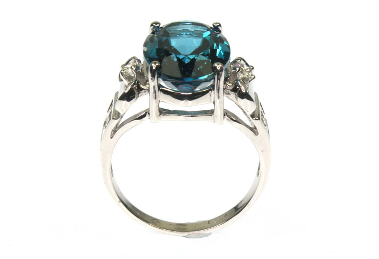 London Blue Topaz Ring