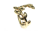 "Tiffany" Brand Olive Leaf Bypass Ring