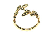 "Tiffany" Brand Olive Leaf Bypass Ring