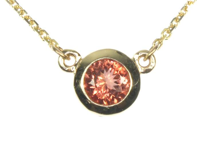 Oregon Sunstone Station Necklace