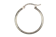 Classic Round Thin Hoops