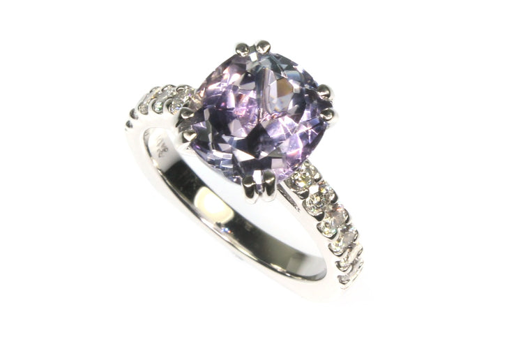 Tanzanite and Diamond Ring