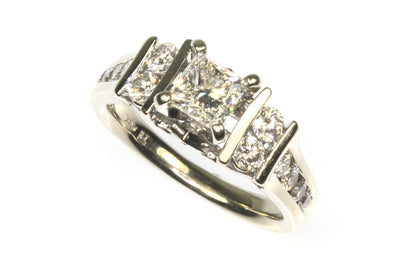 1.75ctw Princess Cut Diamond Ring