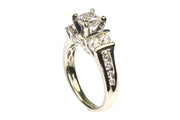 1.75ctw Princess Cut Diamond Ring