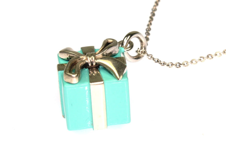 "Tiffany" Brand Gift Box Necklace