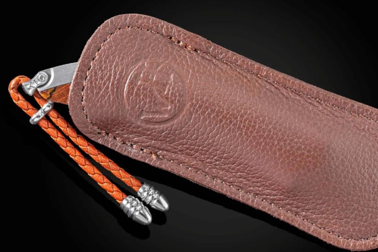 B11 YELLOW CURVE Folding Knife