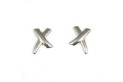Modern X Design Earrings