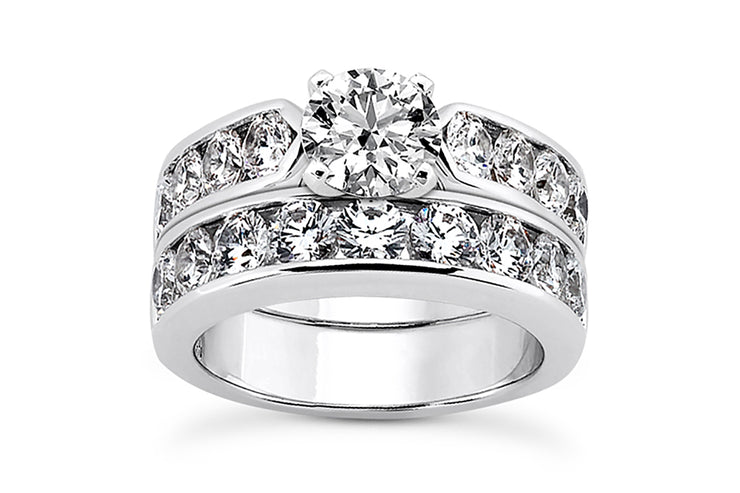 .30ctw Diamond Channel Engagement Ring Setting