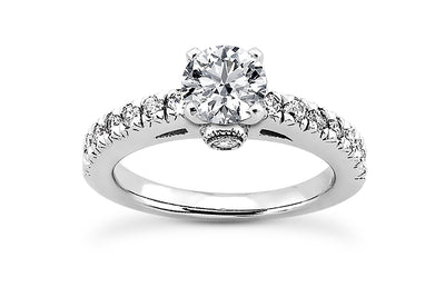 .27ctw Diamond Engagement Ring Setting
