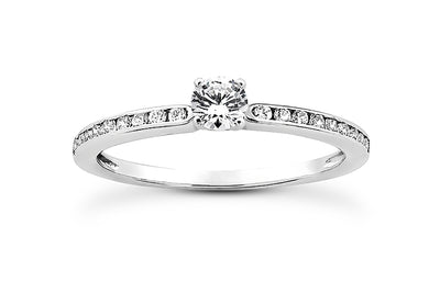 .18ctw Channel Set Diamond Engagement Ring Setting