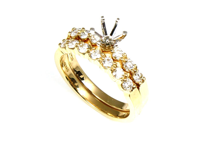 Classic Diamond Engagement Ring Setting