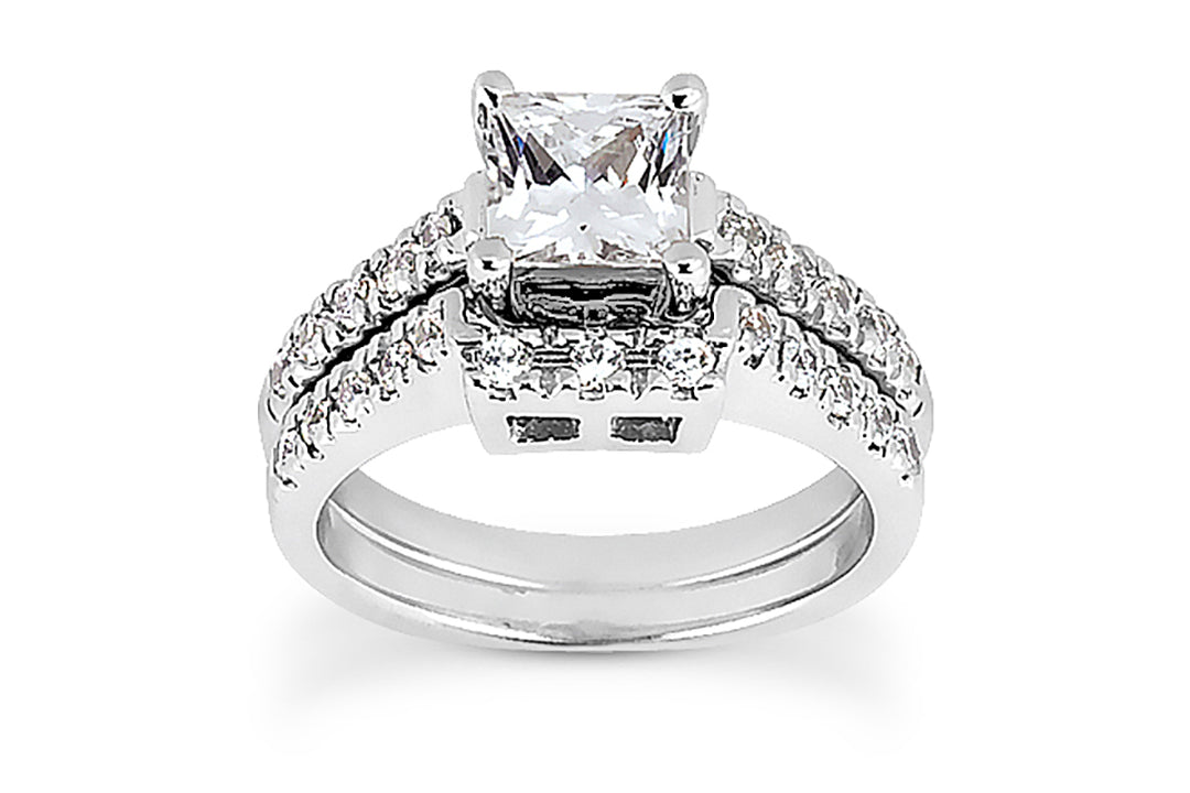 Princess Cut Diamond Ring Setting – Wilsonville Diamond