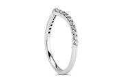 .20ctw Curved Wedding Band