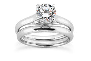 Simple Solitaire Diamond Ring Setting