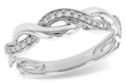 Diamond Braid Ring