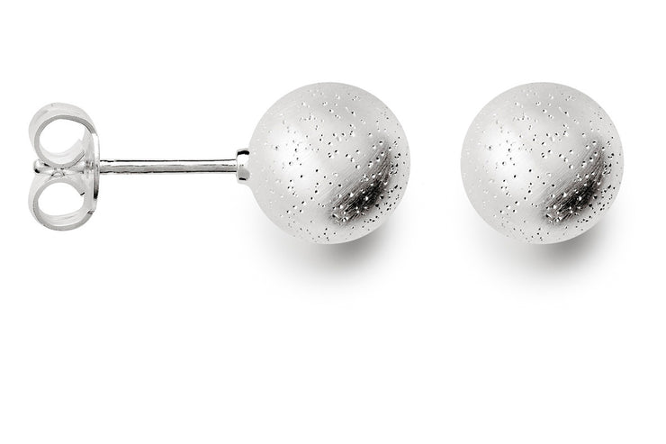 Diamond Dust Dot Earrings