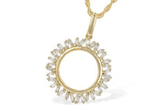 Diamond Baguette Dream Necklace