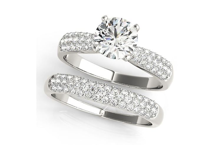 .29ctw Diamond Pave Engagement Ring Setting