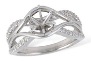 Diamond Orbit Style Ring Setting