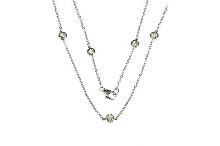 Diamond .50ctw Bubbles Necklace
