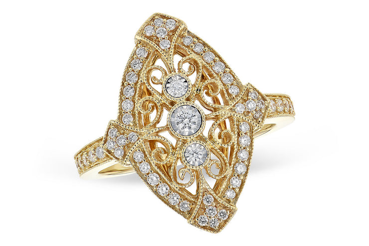 Diamond .40ctw Vintage Inspired Ring