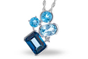 Blue Topaz Dream Necklace
