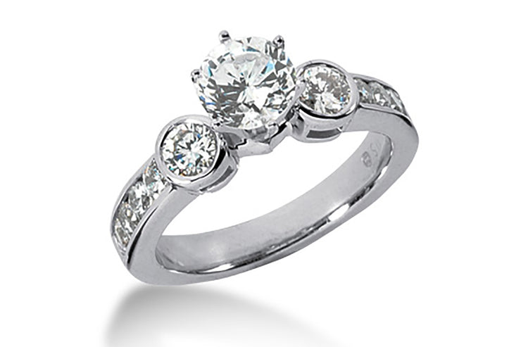 .34ctw Diamond Engagement Ring Setting