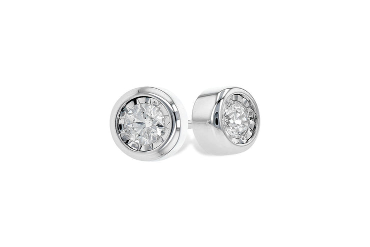 .25ctw Diamond Bubbles Stud Earrings