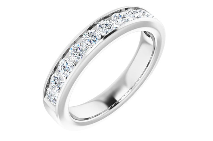 "Taylor" 3/4ctw Diamond Channel Band
