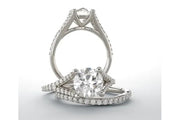 "Misty" Diamond Ring Setting