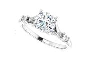 "Jess" Diamond Ring Setting