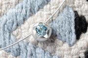 Blue Topaz Miracle Blossom Necklace