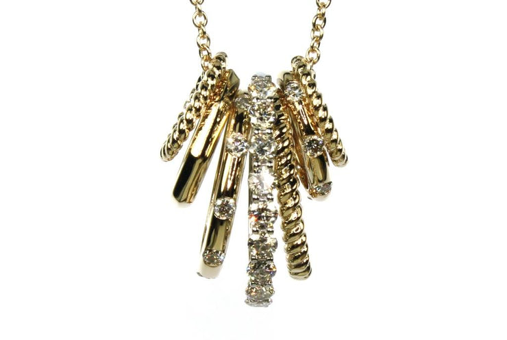 .79ctw Diamond Charm Necklace